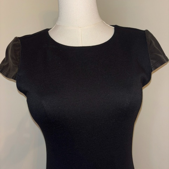 Alice + Olivia Classic Black Mini Dress - Picture 2 of 8